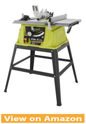 Ryobi ZRRTS10G 15 Amp 10 in. Table Saw with Steel Stand